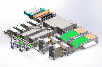 HJ-Imitation Selyem Pamut Gyártósora