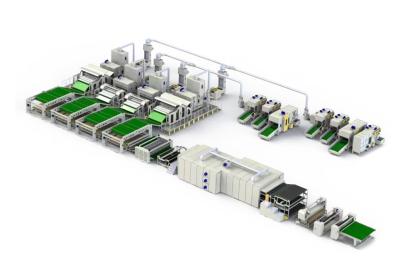 HJ-Imitation Selyem PSF gyártósora